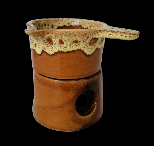 Podgrzewacz do olejku ceramiczny - różne kolory — Ceramiczny podgrzewacz do olejków składający się z dwóch części