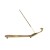 Mosiężny stojak pod kadzidełek -  Paw