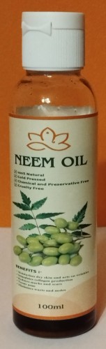 Olej z miodli indyjskiej (Neem) 100ml — 100% czysty olej Neem z nasion miodły indyjskiej (Azadirachta indica), 100ml