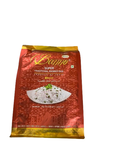 Banno Ryż basmati 1kg — Ryż basmati Banno 1kg – oryginalny ryż basmati z Indii