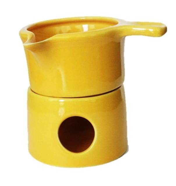 Podgrzewacz do olejku ceramiczny - różne kolory — Ceramiczny podgrzewacz do olejków składający się z dwóch części