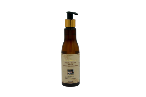 Ogórkowo-Aloesowy Szampon – Oczyszczenie, Nawilżenie i Chłodzenie Włosów — Szampon ogurkowo-aloesowy 200ml – delikatnie