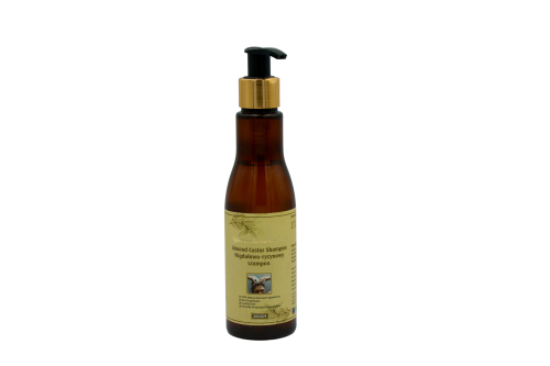 Szampon Migdałowo-Rycynowy – Nawilżenie, Regeneracja i Wzmocnienie Włosów — Szampon migdałowo-rycynowy 200ml – głęboko