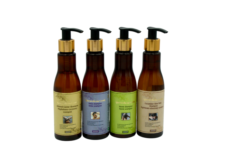 Szampon Neem do Włosów – Oczyszczanie, Nawilżenie i Wzmocnienie — Szampon Neem 200ml – naturalny szampon na bazie oleju