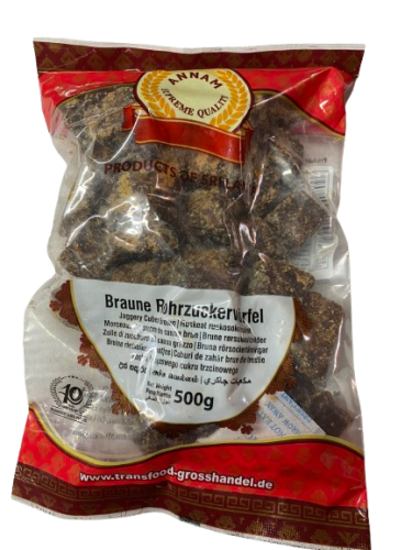 Jaggery w kostce 500g