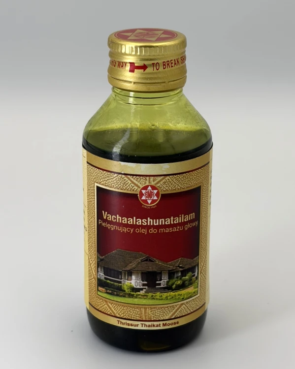 Vachaalashunatailam 100ml olejek do pielęgnacji uszu ajurweda — Vachaalashunatailam to tradycyjny ajurwedyjski ziołowy