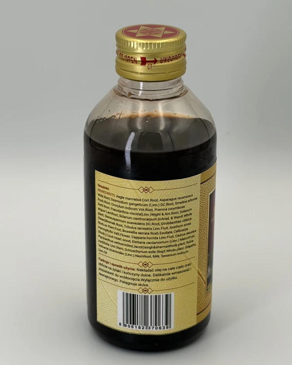 Sahacharaadi Oil olejek do masażu ajurweda — Sahacharadi to ajurwedyjski olejek zalecany dla typów doszy Kapha i Vata