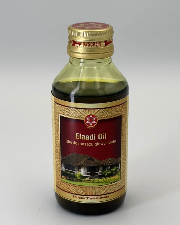 Elaadi Oil olejek do masażu ajurweda — Elaadi Oil to wyjątkowy ajurwedyjski olejek na bazie oleju sezamowego, który