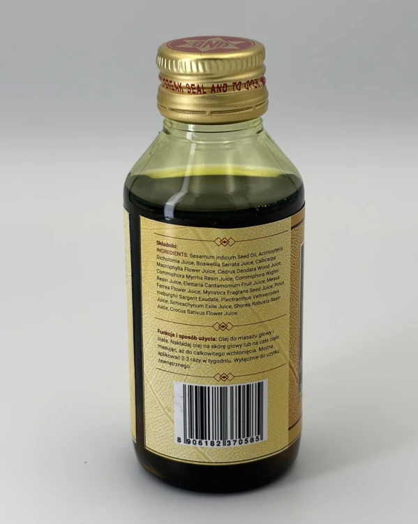 Elaadi Oil olejek do masażu ajurweda — Elaadi Oil to wyjątkowy ajurwedyjski olejek na bazie oleju sezamowego, który