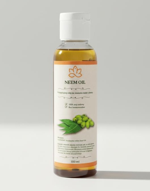 Olej z miodli indyjskiej (Neem) 100ml — 100% czysty olej Neem z nasion miodły indyjskiej (Azadirachta indica), 100ml