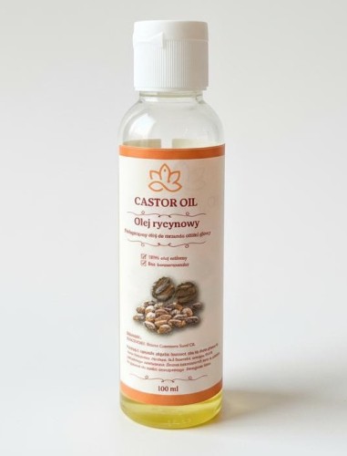 Olej Rycynowy 100ml — Tłoczony na zimno