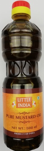Olej musztardowy 500ml — Tradycyjny olej ajurwedyjski z nasion gorczycy