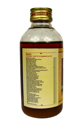Dhaanuantaram Tailam 200 ml olejek do masażu ajurweda — Dhaanuantaram Thailam Oil to ajurwedyjski olejek terapeutyczny
