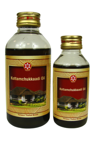 Kottamchukkaadi Oil olejek do masażu ajurweda — Kottamchukkadi Thailam to ajurwedyjski olejek tradycyjnie stosowany w