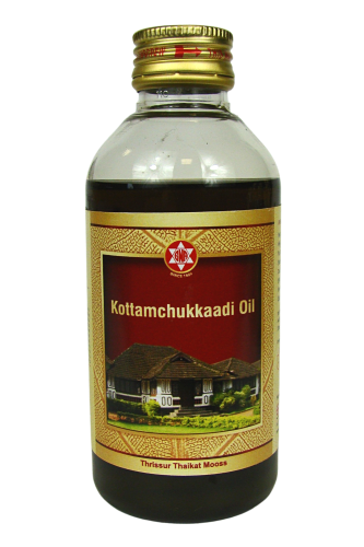 Kottamchukkaadi Oil olejek do masażu ajurweda — Kottamchukkadi Thailam to ajurwedyjski olejek tradycyjnie stosowany w