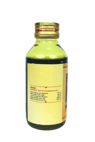 Vachaalashunatailam 100ml olejek do pielęgnacji uszu ajurweda — Vachaalashunatailam to tradycyjny ajurwedyjski ziołowy