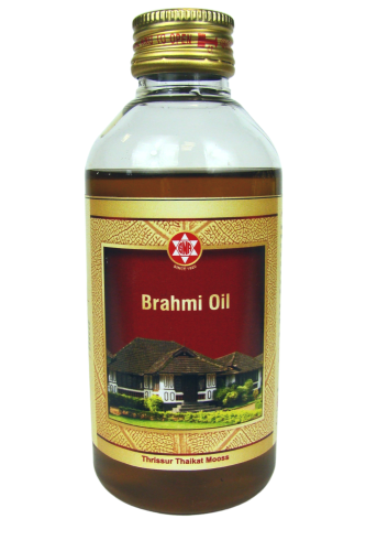 Brahmi Oil olejek do masażu ajurweda — Brahmi Oil – to ajurwedyjski olejek łagodzący doszę pitta i zaburzenia z niej