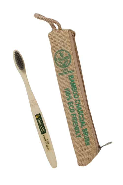 Bambusowa szczoteczka do zębów INDYJSKIE PRODUKTY