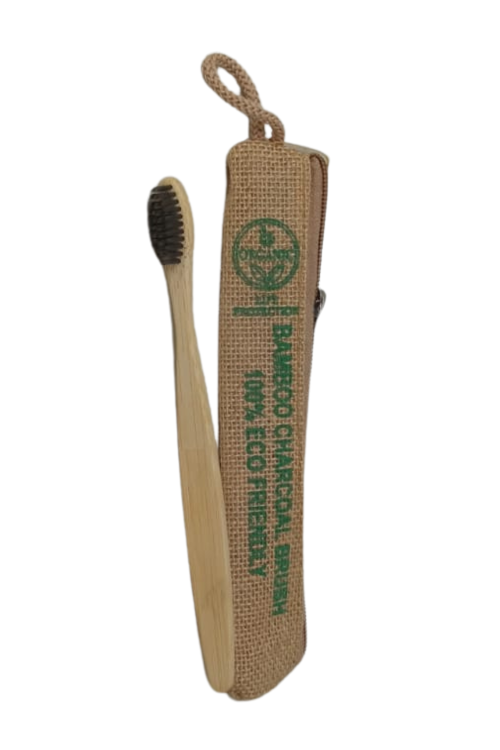 Bambusowa szczoteczka do zębów INDYJSKIE PRODUKTY