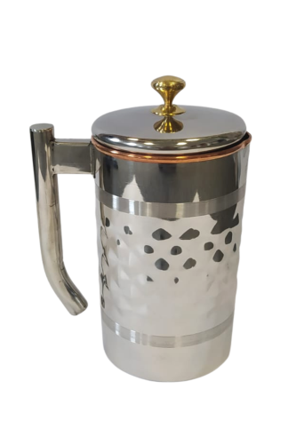Dzbanek miedziany do wody 1.2 L (diamonds)
