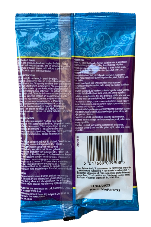 Goździki całe 50g INDYJSKIE-PRODUKTY