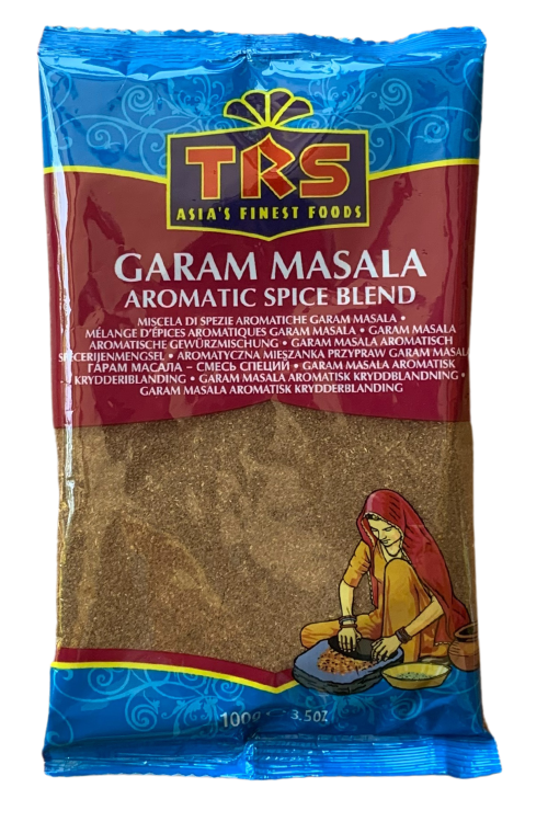 Garam Masala mielona 100g — Klasyczna mieszanka przypraw indyjskich: kardamon, cynamon, goździiki, pieprz, kumin i gawięzik