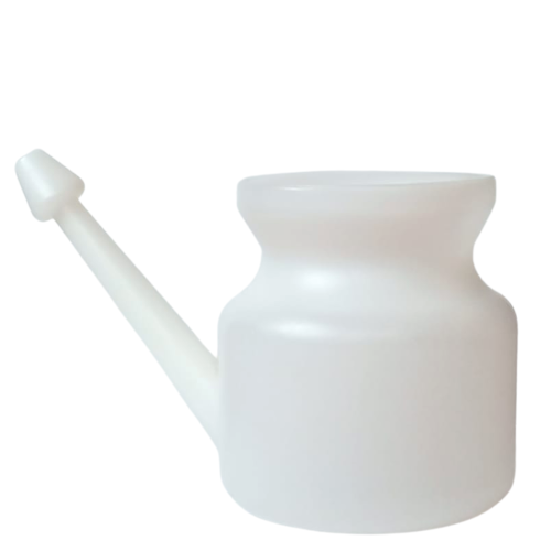 Kubek Neti 500ml — Plastikowy kubek Neti 500ml do ajurwedyjskiego płukania nosa i zatok