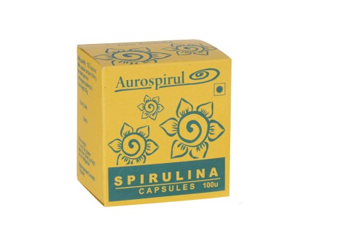 Spirulina 100 kaps. 50 g — Spirulina (Arthrospira platensis) jest jedną z najstarszych form życia na naszej planecie