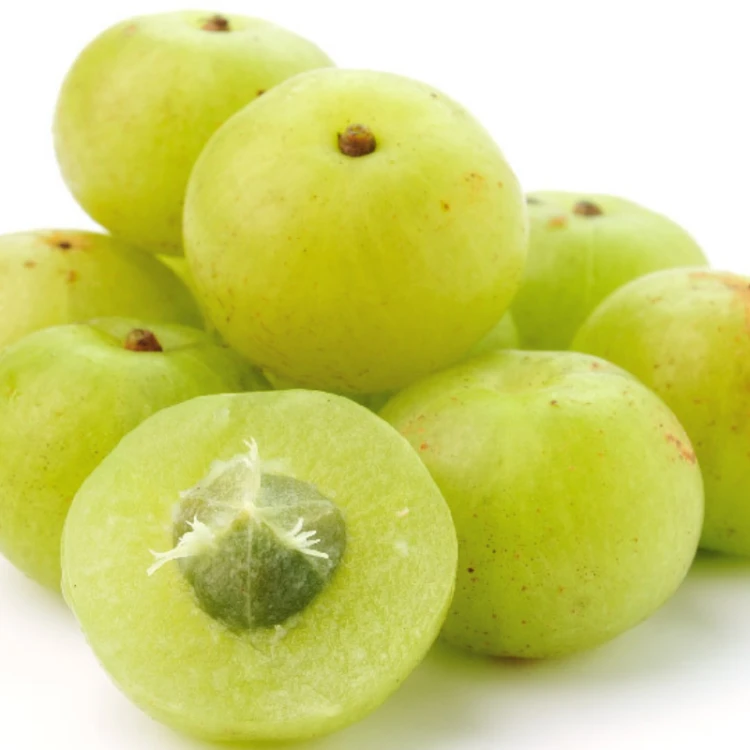 Spirulina z Amlą 100 kaps. 50 g — AMLA ( Emblica Officinalis ), zwana także Amalaki, to owoc o właściwościach odżywczych