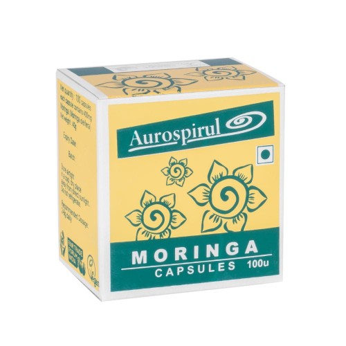 Moringa 100 kaps. 40 g — Moringa ( Moringa oleifera ) zwana „drzewem długowieczności” to gatunek drzewa tropikalnego