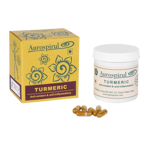 Kurkuma 100 kaps. 40 g — Kurkuma ( Curcuma longa ) / Turmeric często jest określana jako „królowa przypraw” o