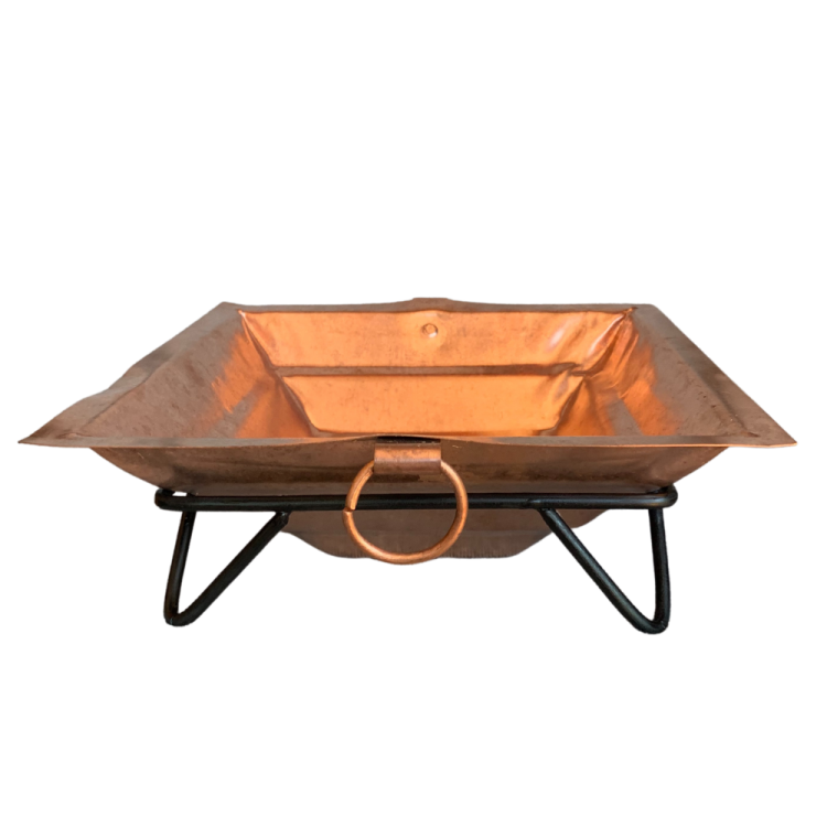 Havan Kund - miedziane palenisko do Havan, Homa, Agnihotry — Havan Kund to tradycyjne miedziane palenisko przeznaczone do