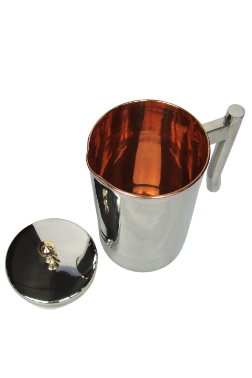 Dzbanek miedziany do wody 1.2 L (Lineno)