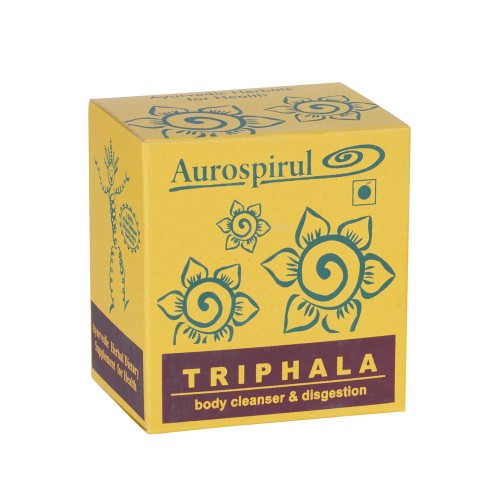 Triphala 100 kaps. 50 g — Triphala jest ajurwedyjską mieszanką trzech owoców: Amla ( Emblica Officinalis ), Bibhitaki (