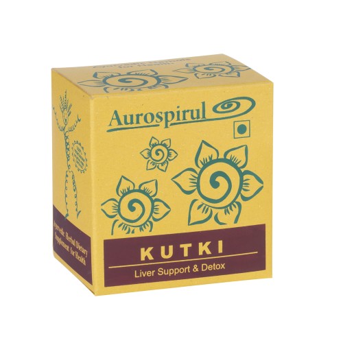 Kutki 100 kaps. 35 g — Kutki ( Picrorhiza kurroa ) w ajurwedzie znane jest z dobroczynnego działania na wątrobę i śledzionę