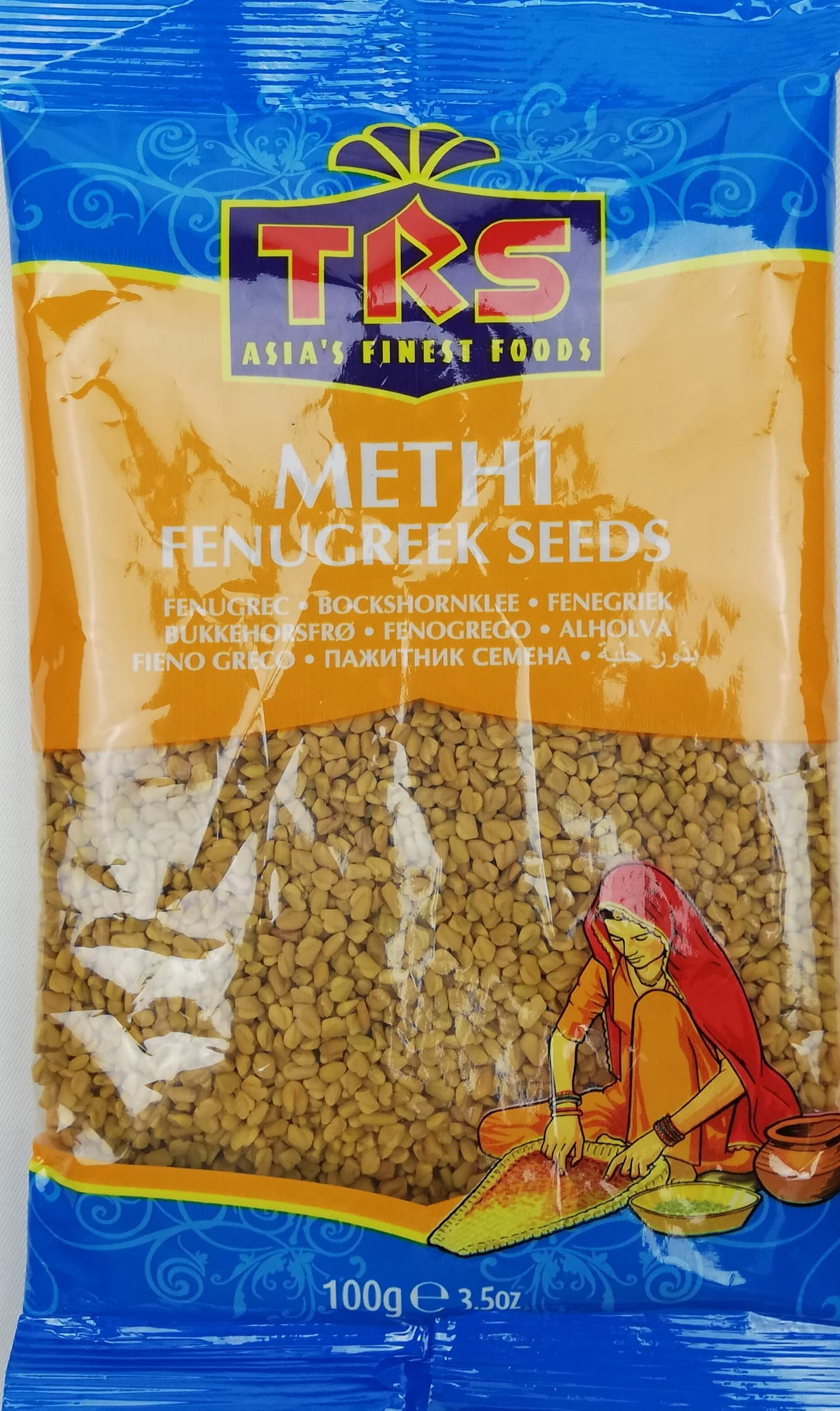 Nasiona Kozieradki 100g — Gorzka, aromatyczna przyprawa i zioło ajurwedyjskie